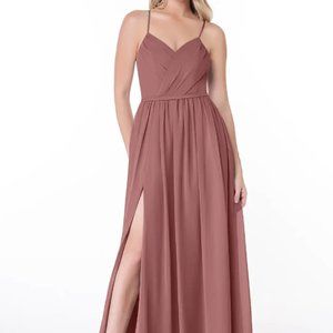 Azazie Cora Desert Rose